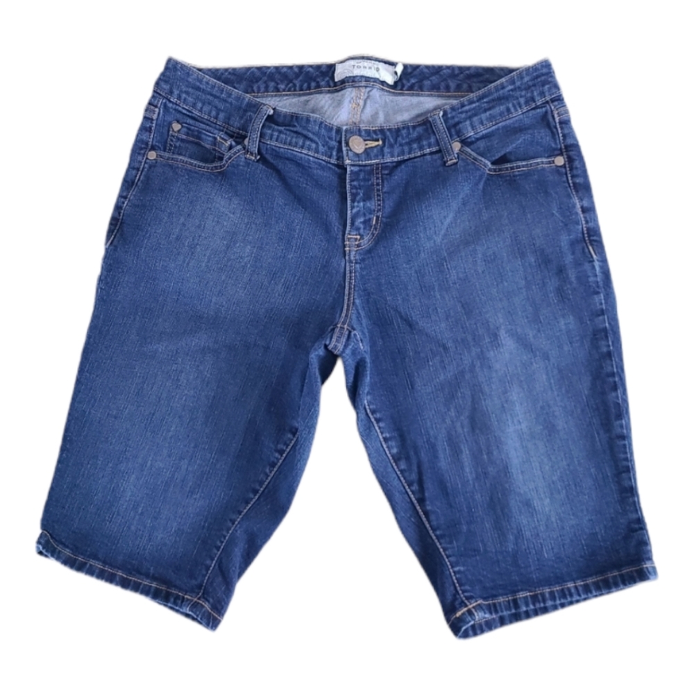 Torrid Bermuda Jean Denim Shorts Size 12 Blue